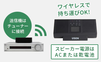 おすすめ商品 リモコンスピーカー 有線放送 家庭用 Usen音楽放送 Usen Home