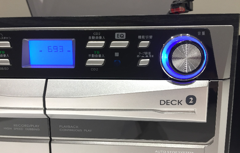 おすすめ商品 Wカセット Wcd多機能プレーヤー 有線放送 家庭用 Usen音楽放送 Usen Home
